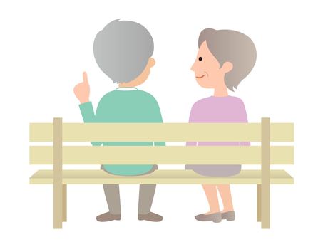 おじいちゃんの車椅子を押すおばあちゃんの後ろ姿イメージ_写真 id 507715906_PRF画像フォーマットJPG_jp.lovepik.com