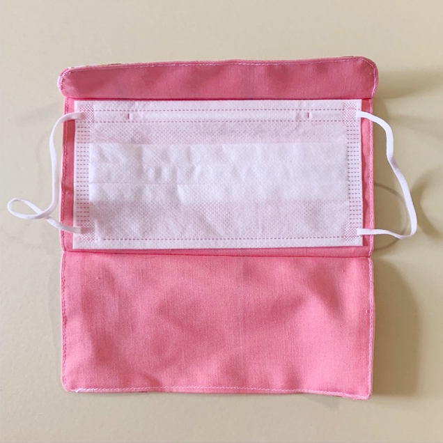 花粉症対策！ティッシュも入る財布型のマスクケースの作り方ぬくもり