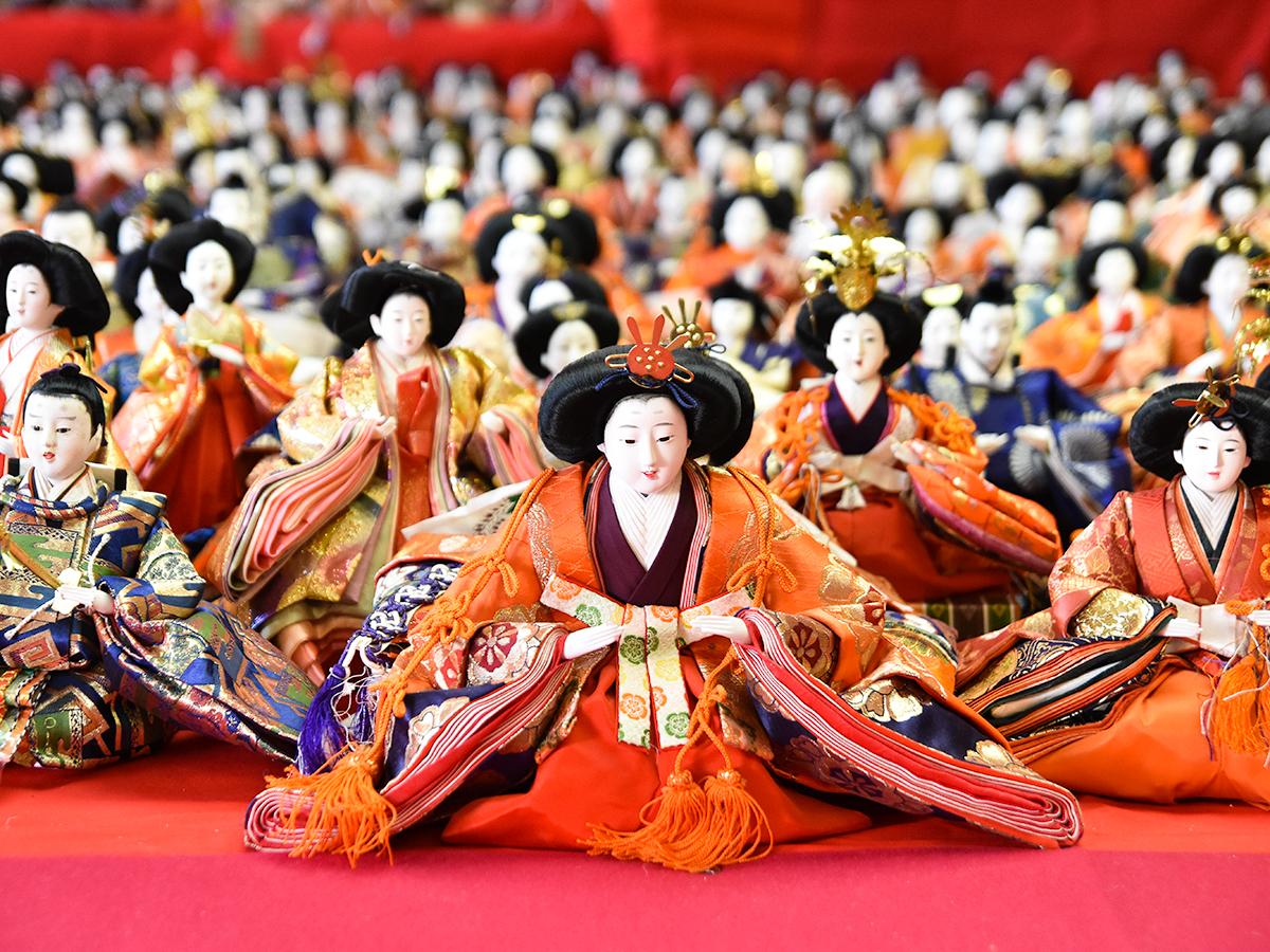 伝統的 雛人形 秋田 小倉草園作