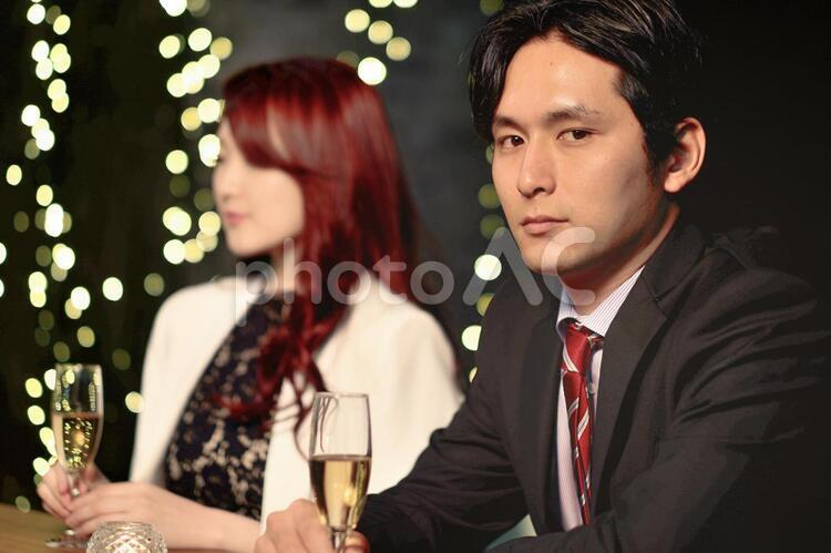 モノクロのおしゃれでカッコいいカップル ご夫婦フォト - PHOTO DESIGN STUDIOフォトデザインスタジオ東京都中央区の写真館・フォトスタジオ