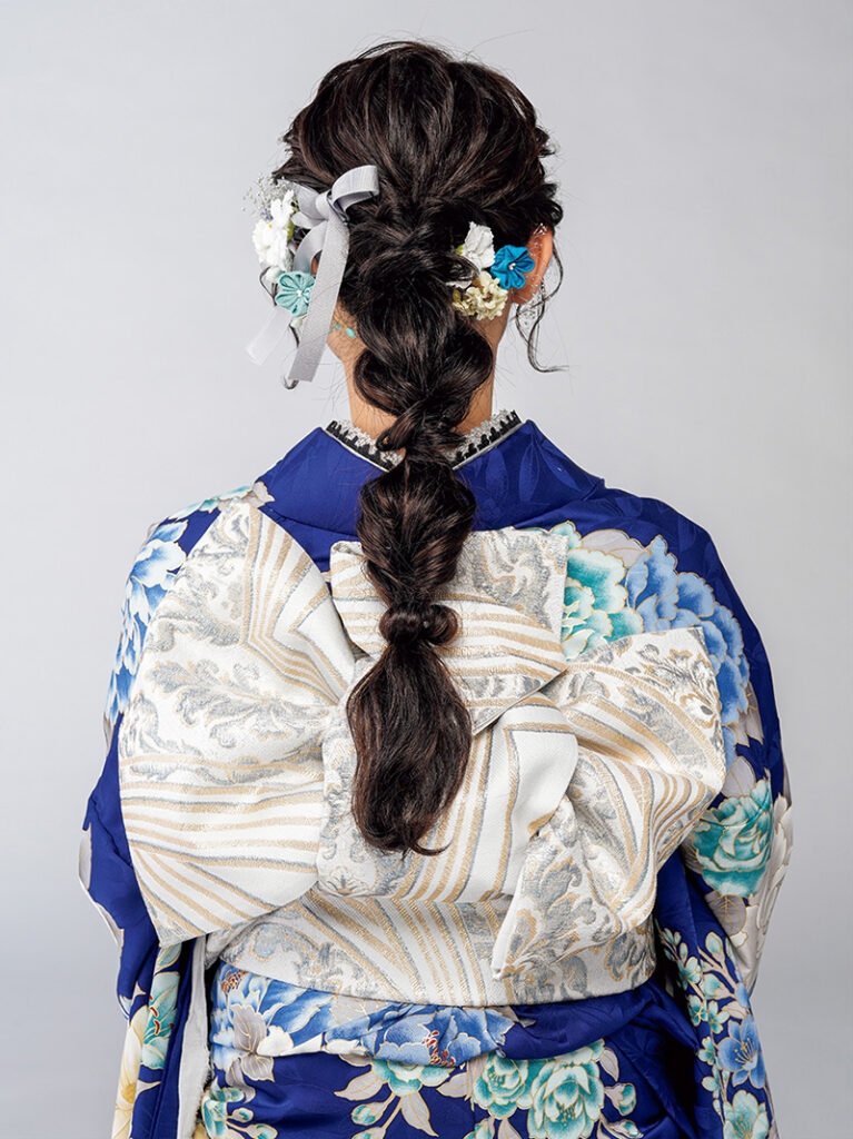振袖の髪型 「ポニーテール」と一言に言ってもスタイル次第で雰囲気が変わるんです！～前編～トータルフォトスタジオトマト栃木県小山市の写真館です。七五三、お宮参り、成人式はトマトへ
