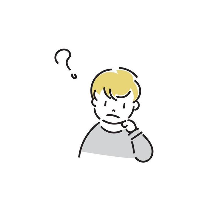 はてなマークを浮かべる生徒 学生 のイラスト無料のフリー素材 イラストエイト