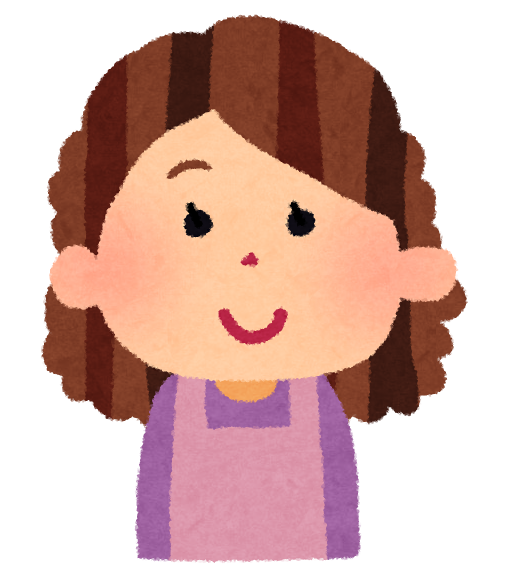 お母さんのイラスト「笑った顔・怒った顔・泣いた顔・笑顔」かわいいフリー素材集 いらすとや