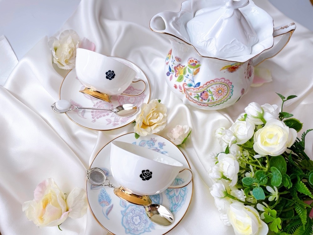 ティーポット ティーカップセット おしゃれ 耐熱ガラス 北欧 結婚祝い 引っ越し祝い ギフト プレゼント 春夏秋冬abg01LINEブランドカタログ