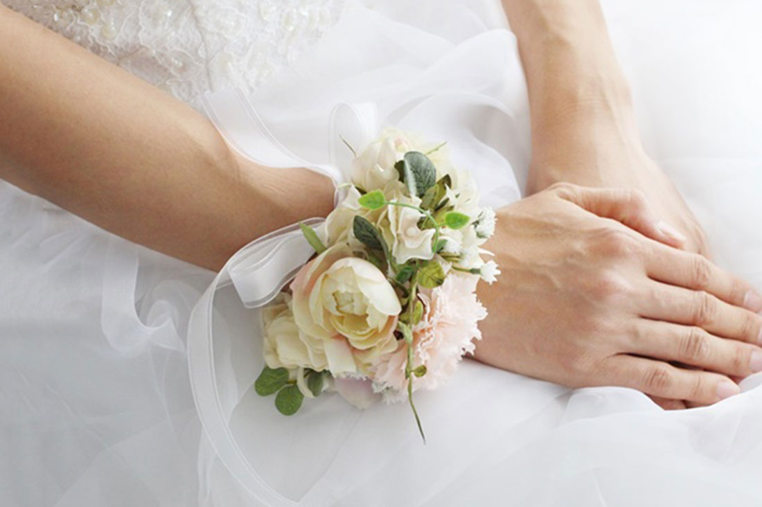 ウェディングブーケ 前撮り 結婚式 作り方 100均で造花ブーケを可愛く手作り♡