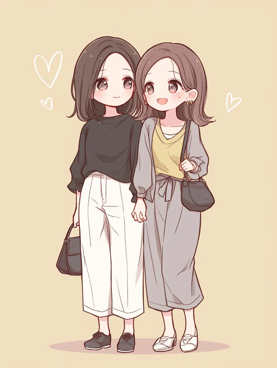 手をつなぐ、歩く」の写真・イラスト素材アマナイメージズ