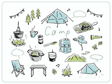 テントのフリーイラストフリーイラスト・クラシック フリクラ