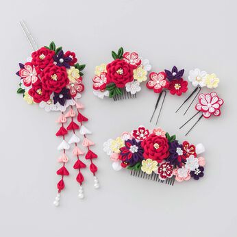 つまみ細工 髪飾り 七五三 髪飾り手作りキットの選び方七五三・成人式・卒業