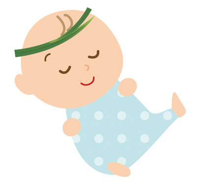 こどもの日🎏菖蒲湯に入ったけど、頭に菖蒲を巻くのは断固拒否されました😂 まだ病み上がり？というか微熱あるのでお祝いごはんは後日。日中は生まれてから1番くらいに不機嫌でどうしようもなく、しょうがないからのたうち回っている横に納豆を置き「無理に食べさせよう