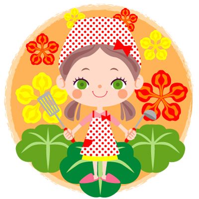 エプロン姿の子供たちのイラスト素材70119280- PIXTA