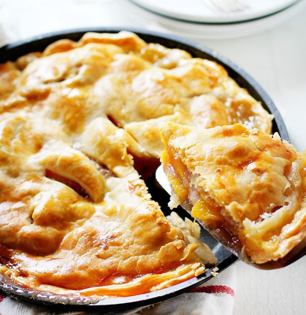 Thyme Honey Peach Pie Recipe