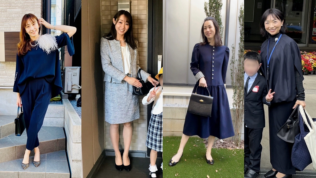 卒入園・入学式ママSNAP ハレの日の定番・黒紺コーデ27選VERY
