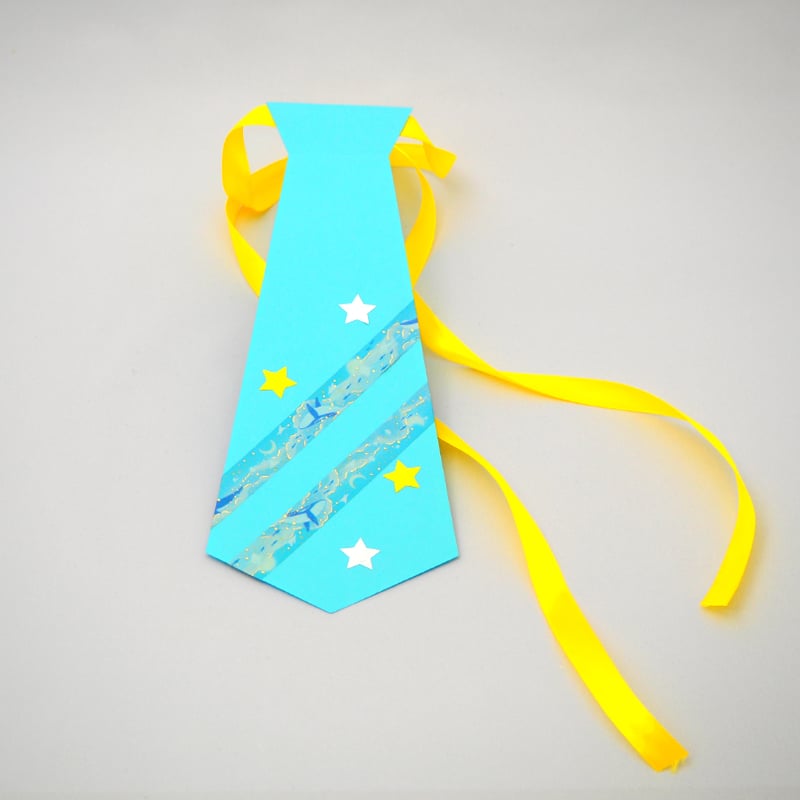 父の日に作ってみよう！子どもでも作れる簡単な『折り紙ネクタイ』の作り方 - 元気ママ応援プロジェクト