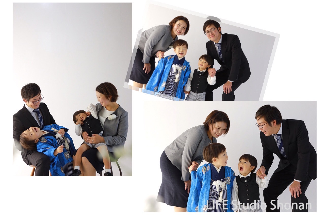 おもしろい写真屋さん:家族写真