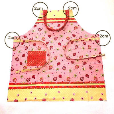 リバーシブル『ゲンガー＆新幹線 子ども用エプロン 100㎝ 』を作ってみた - 照り焼きチキンのちまちま手作りブログ