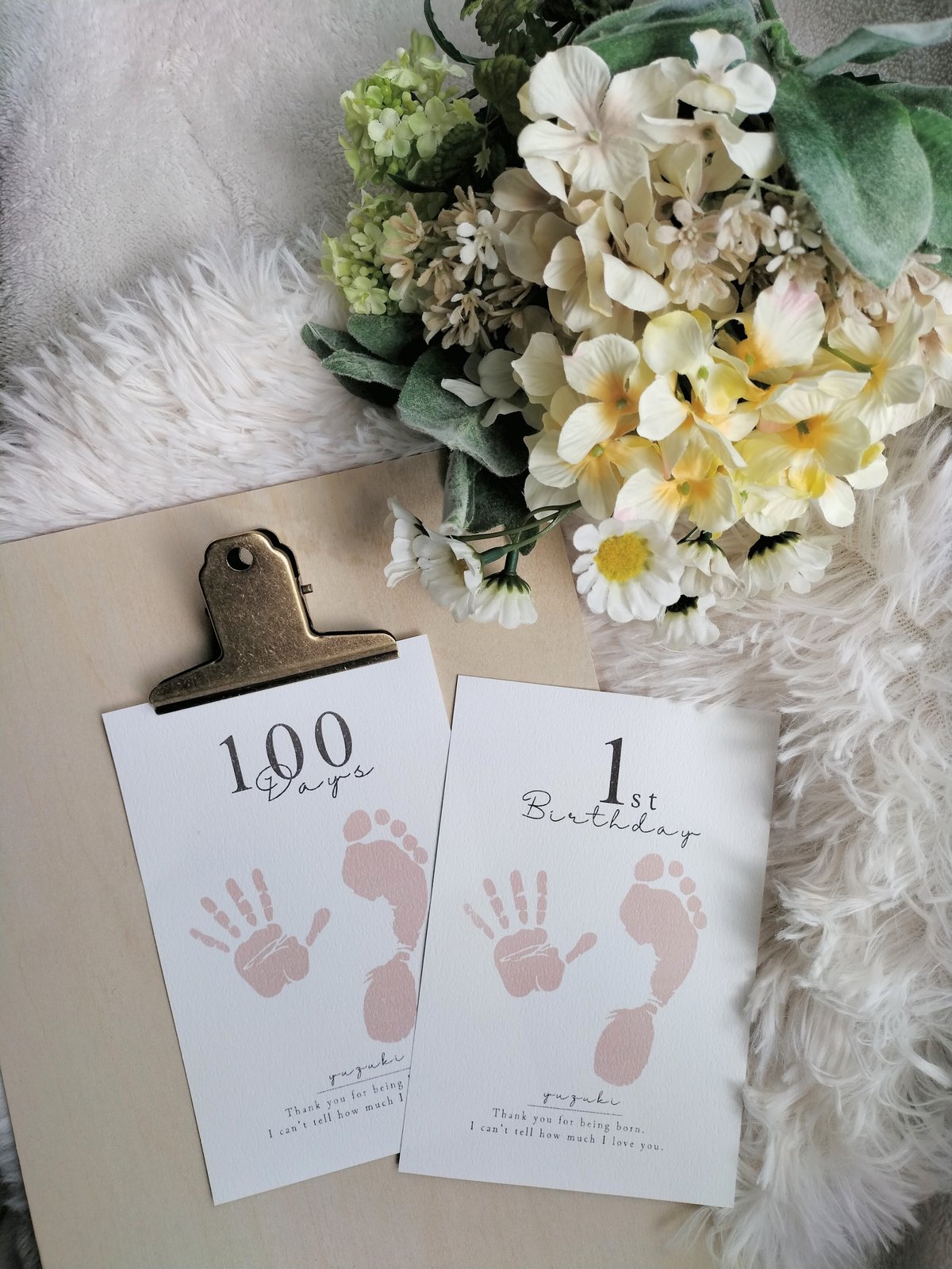 月齢フォトグッズは100均で手作り！簡単にできてきれい！趣味いく！趣味＋育児