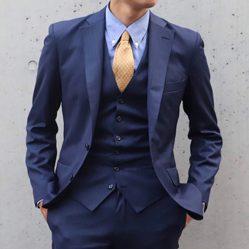 結婚式 参列 でネイビースーツをお洒落に着こなすポイントとコーデ - ENJOY ORDER Magazine