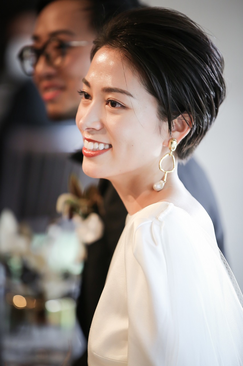 37選 ショートさんの結婚式お呼ばれ簡単かわいいヘアアレンジ集！不器用さんでもOK！みんなのウェディングニュース