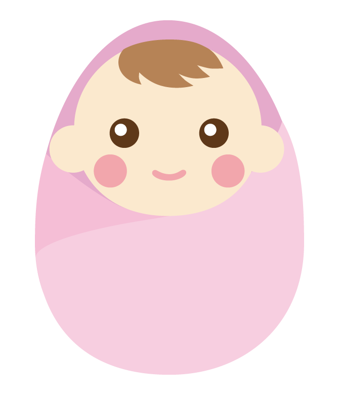 いろいろなポーズの赤ちゃんのイラストPremiumベクトル素材