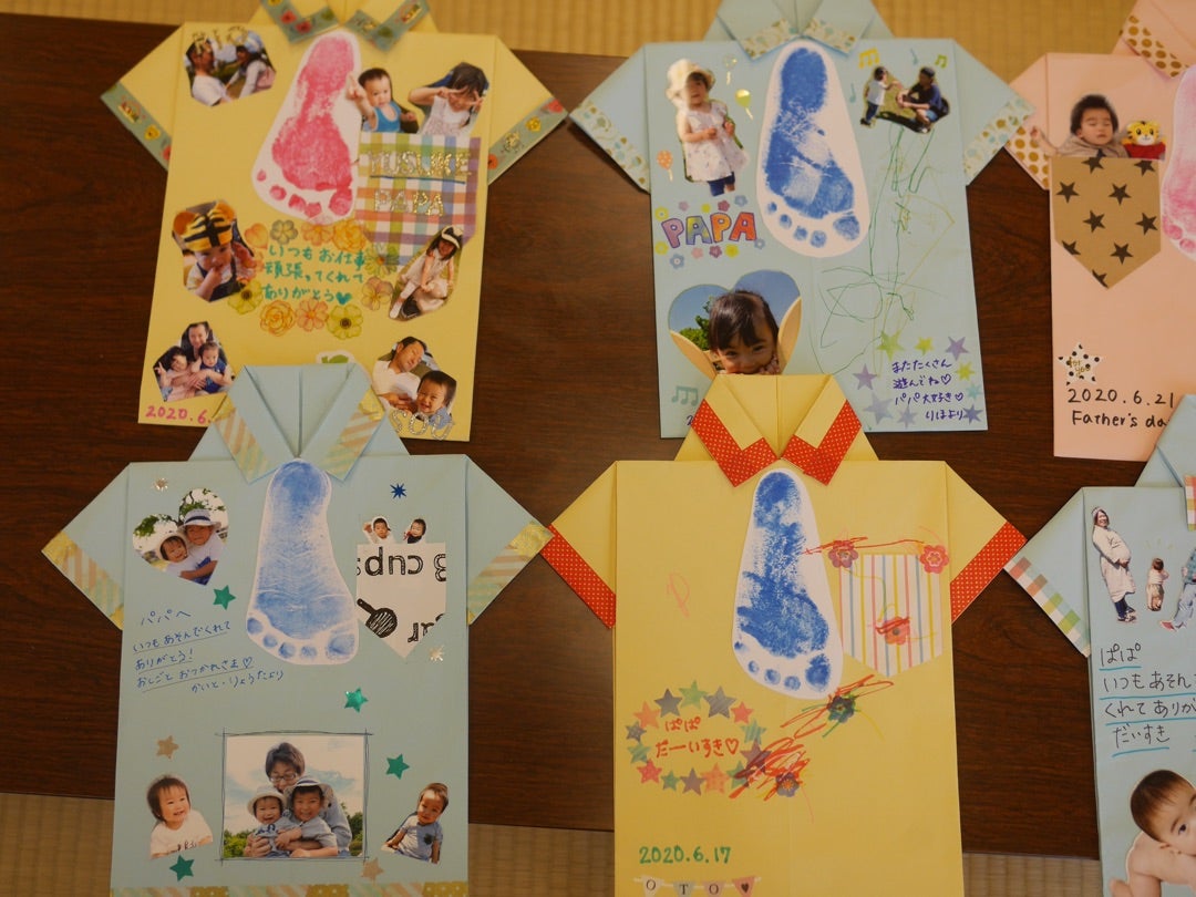 大宮大栄橋 父の日の制作をご紹介ハビーブログ発達が気になるお子さまをサポートする ハビ
