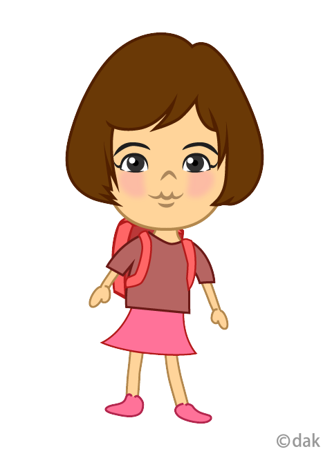小学生の女の子イラスト無料イラスト・フリー素材なら「イラストAC」