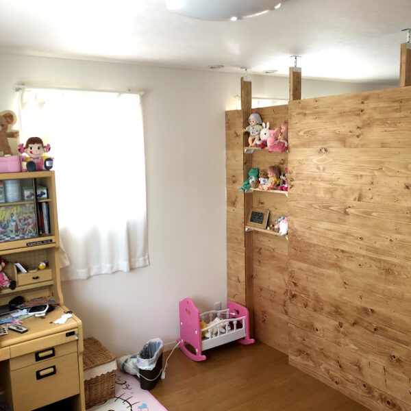 子供部屋 仕切りアイデアTikTok