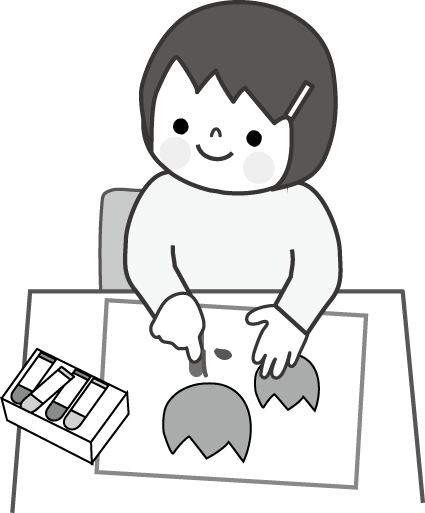 勉強のイラスト・親子 無料イラスト・フリー素材