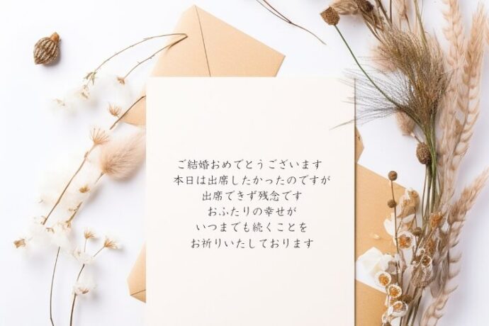 結婚式の祝電に句読点を使ってはいけない？電報のマナーと文例をご紹介電報屋のエクスメール