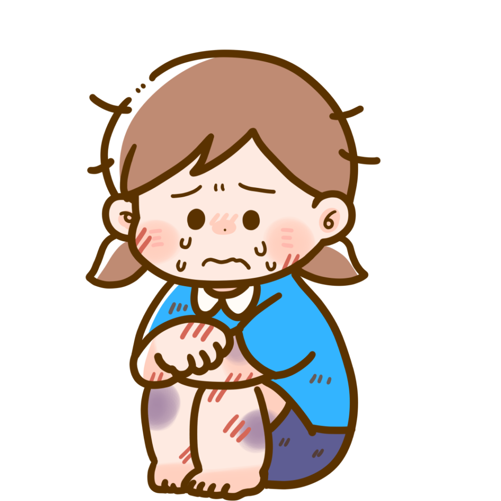 手をつなぐ子供たちの無料 フリー イラストかわいい手描きの無料素材「てがきっず」保育園・小学校・介護施設にぴったりのフリー素材イラスト