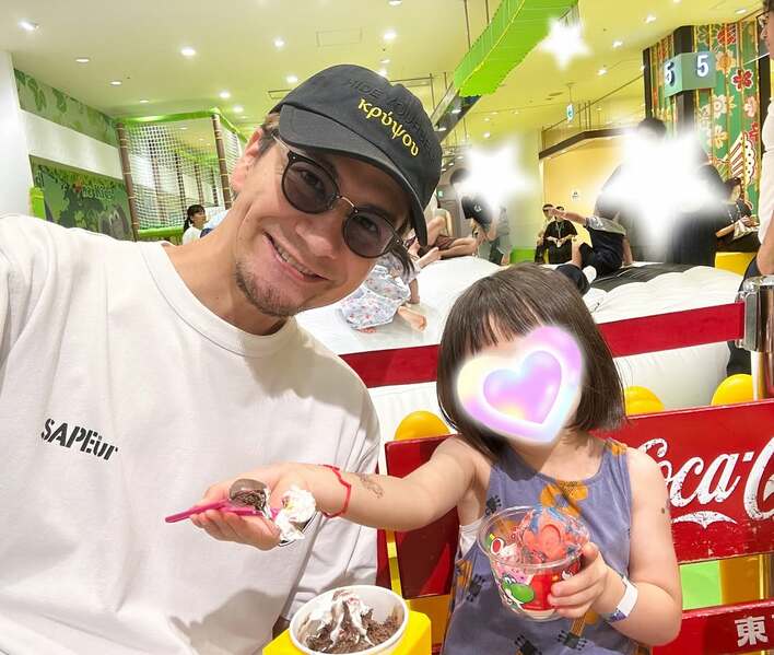 久しぶりの４歳娘との二人きりデートでデレデレになるパパ