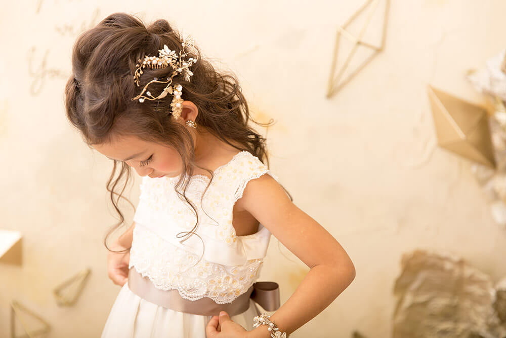 七五三7歳可愛い地毛ヘアスタイル～ドレス編～ 風のスタジオ宇都宮ベルモール店七五三スタッフブログ