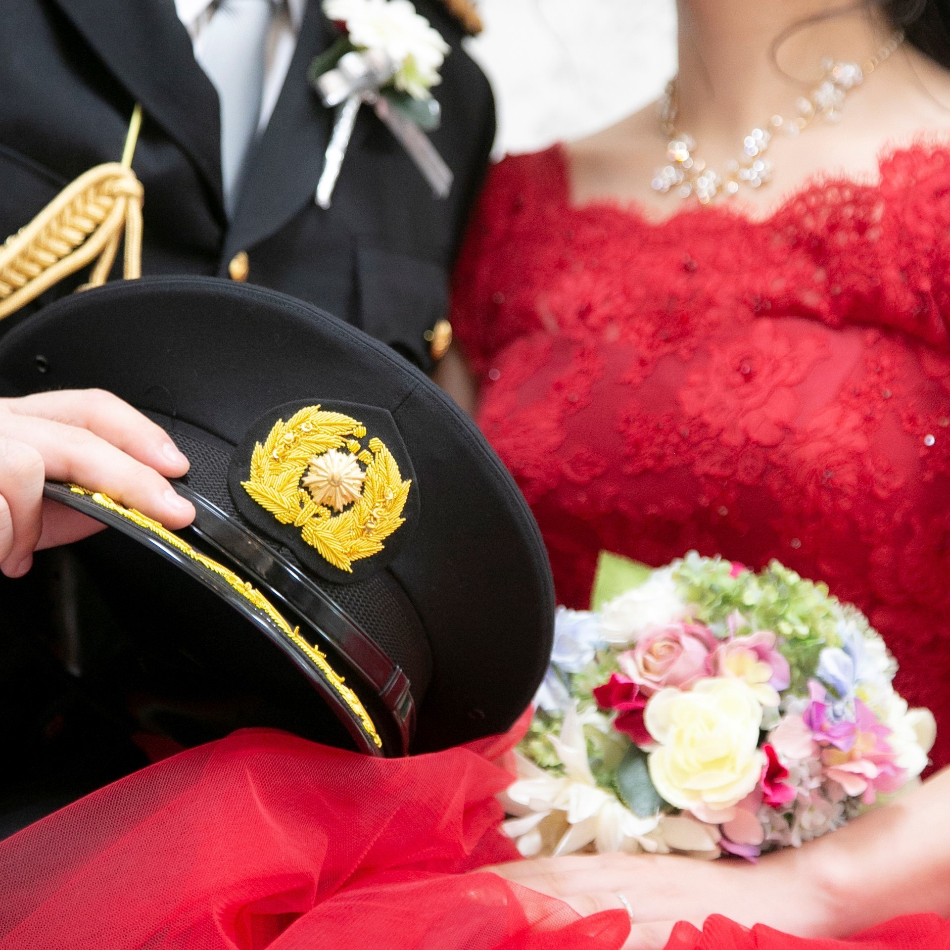 写真特集 消防士、デリバリースタッフ、建築作業員らが職域結婚式 写真22枚 国際ニュース：AFPBB News