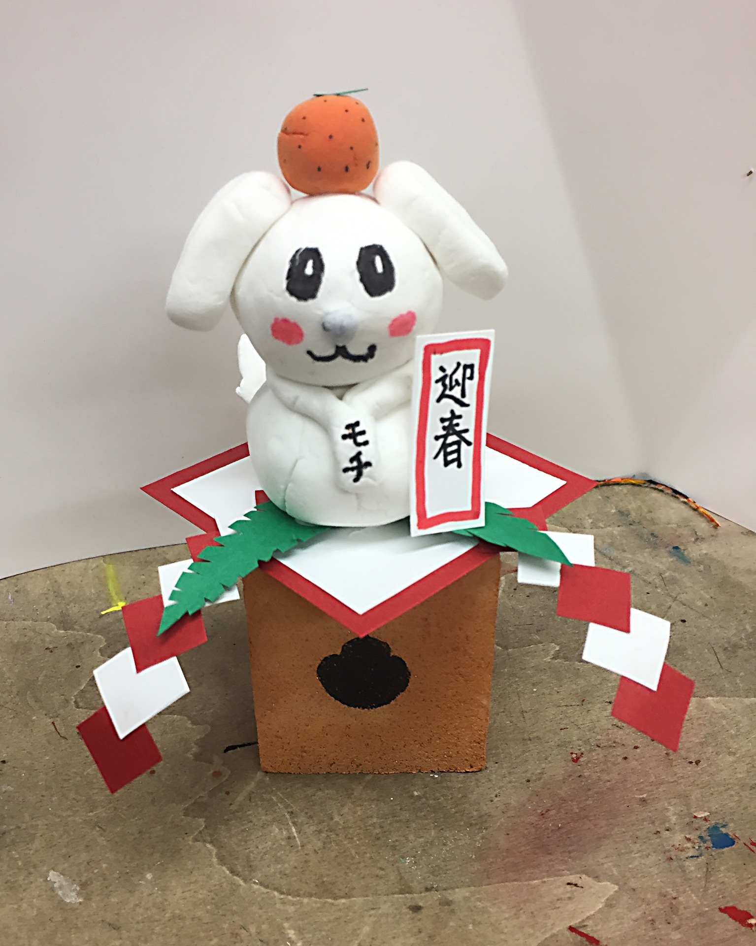 100均 子ども用衣装の作り方 Vol.6 鏡餅コスプレ │ お正月 │ おもしろ仮装