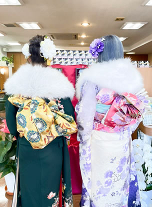 成人式 卒業式 貸衣装・撮影・着付け岩手県盛岡市 ブライダルハウス SOBI