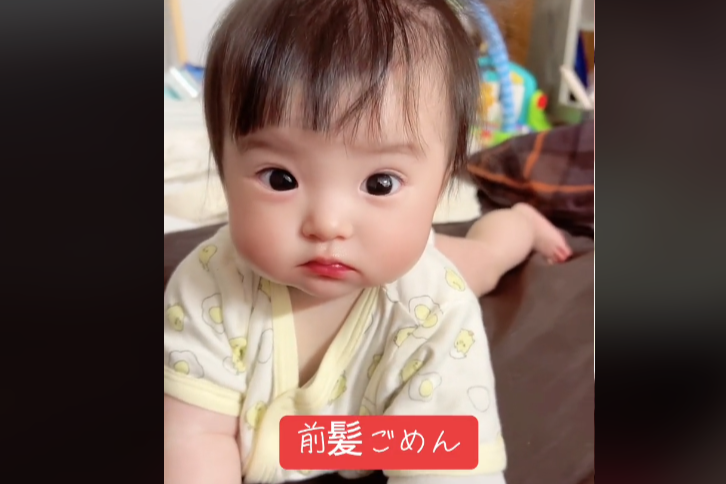オン眉前髪の切り方！子供の前髪はラウンドバングがオススメ