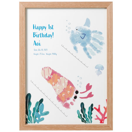 楽天市場 1歳 誕生日 手形の通販