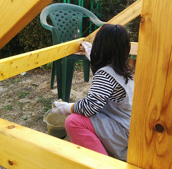 ☆やみつき鉄棒 マワッタリーナ☆室内鉄棒・手作り子供用・ハンドメイド木製・前上がり・後ろ上がり