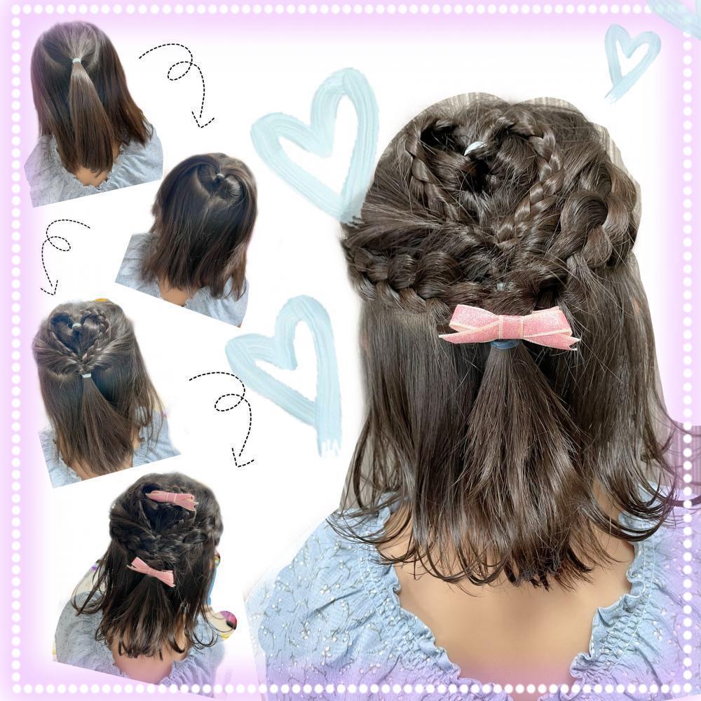 簡単！崩れない！ゴムだけでできる子供のかわいいヘアアレンジ