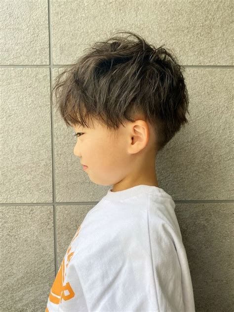 マッシュ 子供 ツー ブロック 長めTikTok