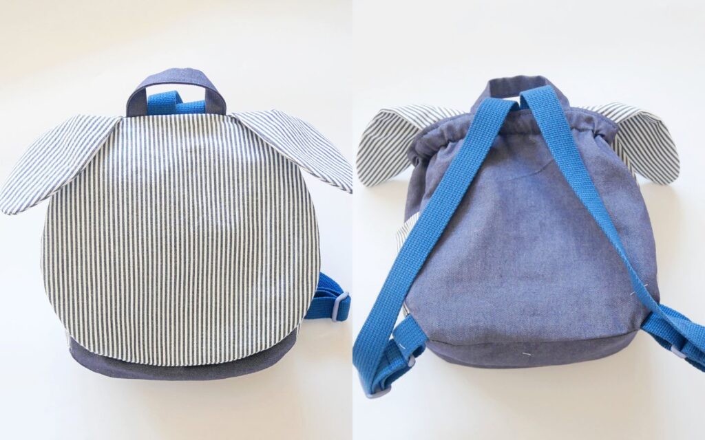 作り方☆「ミニリュック」Ｓサイズシェリーメイなどの縫いぐるみに無料型紙工房ことろ