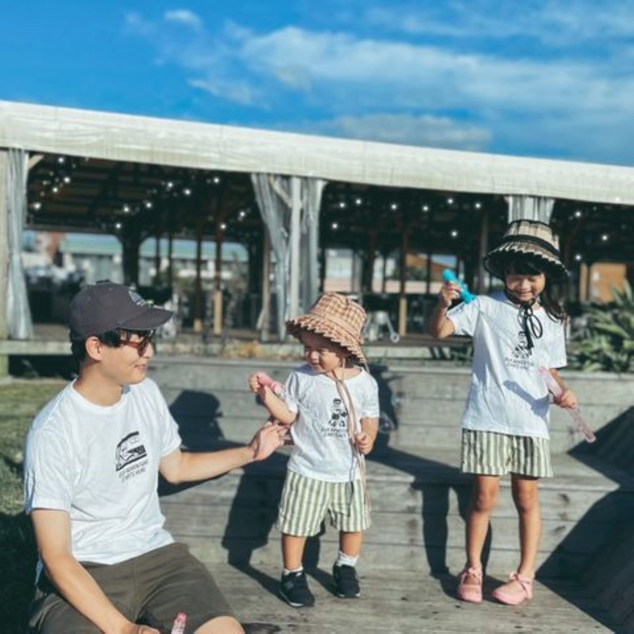 名入れ 親子ペア 2枚セット Ｔシャツ 名前入り フォレストキャンプ アウトドア パパ ママ お揃い 親子コーデ Tシャツ ココロコ 通販16430041Creema クリーマ