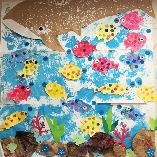 水遊び 2歳児クラスつくし組