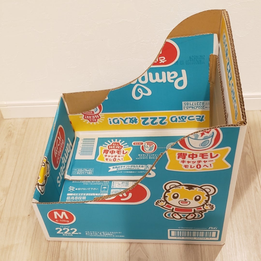 1歳から遊べる段ボールで作るくるま