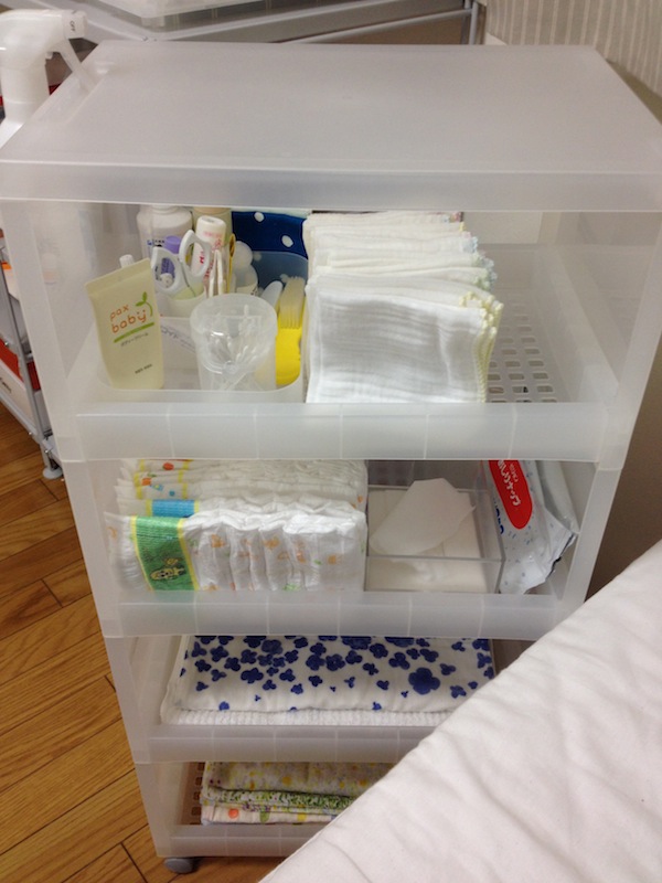 無印良品大人気！ベビーお世話セット収納５ヶ月赤ちゃんのママブログ♡