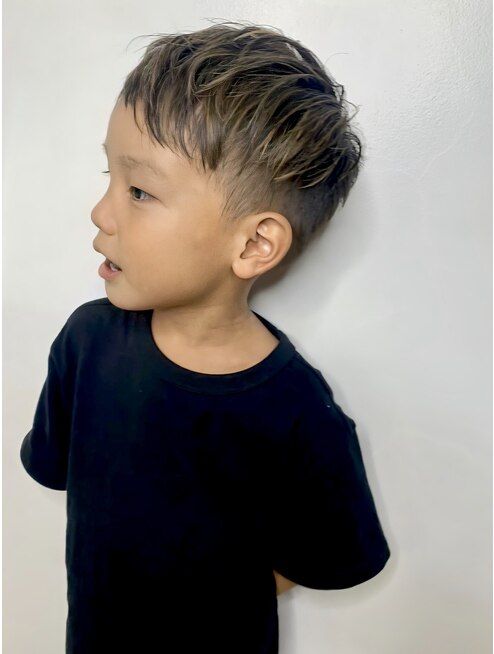 10歳の初メッシュ挑戦！小学生の髪型変化TikTok