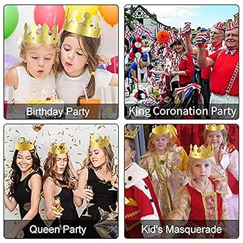 帽子の作り方 画用紙だけで作れる！かぶれる王冠 王様の帽子・かんむり手作り・DIY・簡単工作・ハロウィンコスプレ・衣装