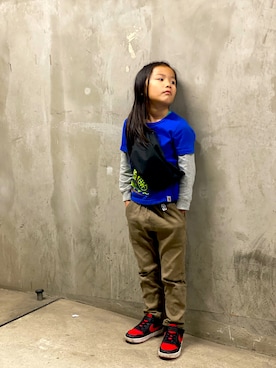 子供 男の子 ロングヘアTikTok