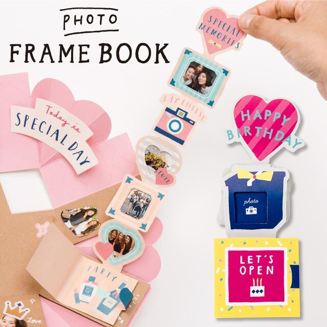 instagramで人気沸騰中！誕生日プレゼントには手作りアルバムを贈ろう！TANP タンプ