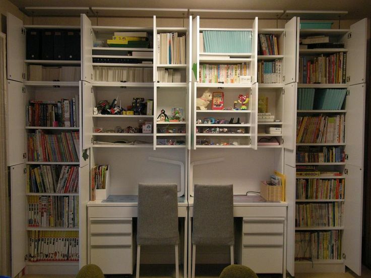 4.5畳しかない狭い子供部屋を壁面収納でレイアウト！快適空間に！壁面収納・本棚 OSAMARU オサマル