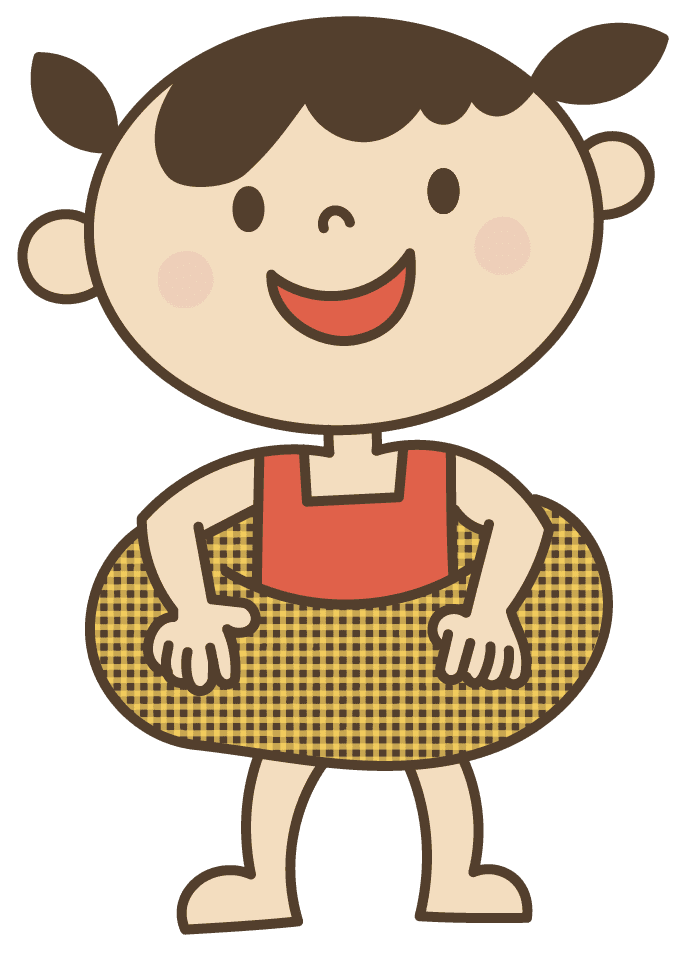 子供イラスト手描きのセットPremiumベクトル素材